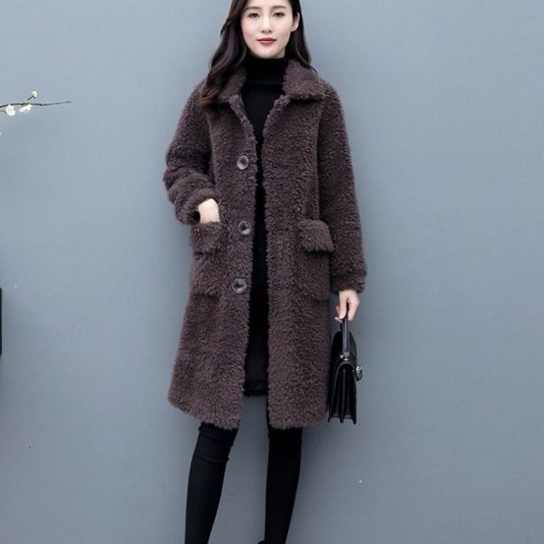 jackets other erwear fshion chorea ladies cardigans sleeve 4xl warm winter clothing lambswool women's fur coats, Black;brown
jackets other erwear fshion chorea ladies cardigans sleeve 4xl warm winter clothing lambswool women's fur coats, Black;brown