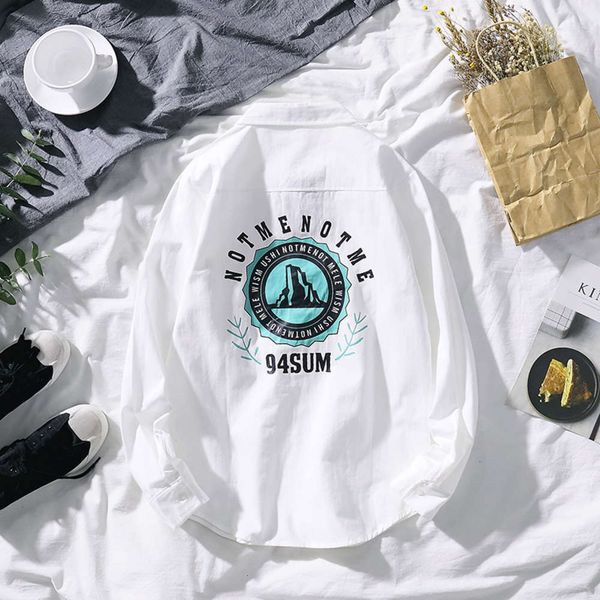 men's casual shirts shirt spring and autumn chic youth men's korean fashion lovers loose cotton leisure long sleeve m7id t2do, White;black
men's casual shirts shirt spring and autumn chic youth men's korean fashion lovers loose cotton leisure long sleeve m7id t2do, White;black