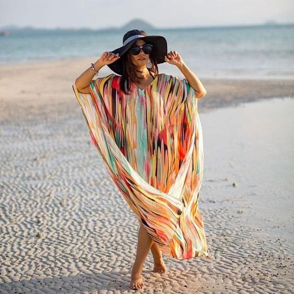 women's swimwear beach cover up chiffon wild loose large size bikini swimsuit blouse sunscreen clothing spring women short skirt, White;black
women's swimwear beach cover up chiffon wild loose large size bikini swimsuit blouse sunscreen clothing spring women short skirt, White;black