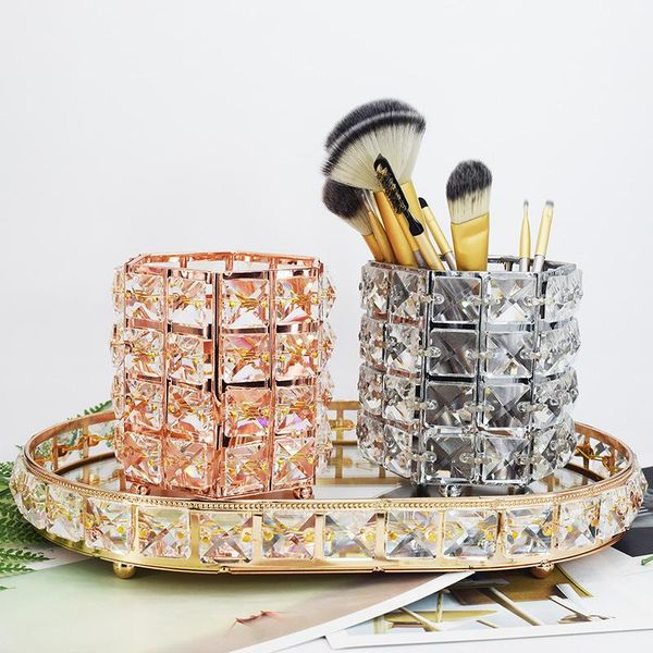 metal makeup brush storage tube eyebrow pencil organizer bead crystal jewelry box holder boxes & bins
metal makeup brush storage tube eyebrow pencil organizer bead crystal jewelry box holder boxes & bins