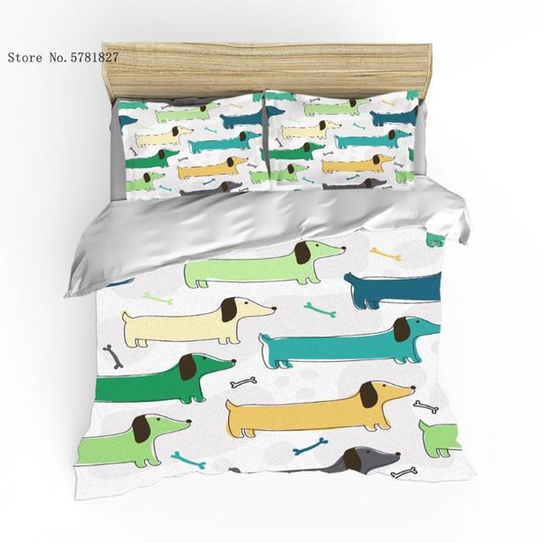 bedding sets 2/3 pieces dachshund sausage dog set 3d print pet duvet cover lovely animal cartoon bed quilt (no sheets)
bedding sets 2/3 pieces dachshund sausage dog set 3d print pet duvet cover lovely animal cartoon bed quilt (no sheets)