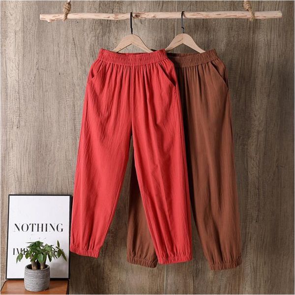 casual cotton linen ankle-length pants women large size comfortable slim high waist harem joggers -5xl 6xl 7xl women's & capris, Black;white
casual cotton linen ankle-length pants women large size comfortable slim high waist harem joggers -5xl 6xl 7xl women's & capris, Black;white