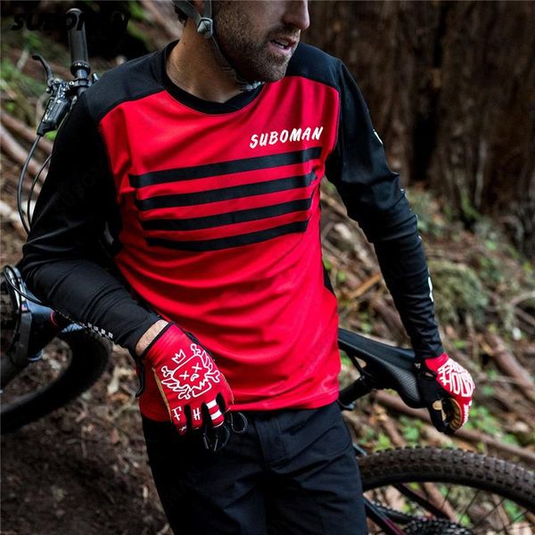 racing jackets suboman team 2021 men's maillot motocross downhill jersey mtb short sleeve motorcycle moto shirt bmx mountain bike hombr, Black;red
racing jackets suboman team 2021 men's maillot motocross downhill jersey mtb short sleeve motorcycle moto shirt bmx mountain bike hombr, Black;red