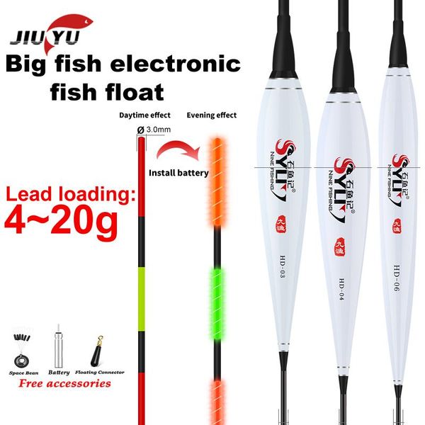 jiuyu fishing float 4-20g high buoyancy led electric light tackle luminous electronic 2021 accessories
jiuyu fishing float 4-20g high buoyancy led electric light tackle luminous electronic 2021 accessories
