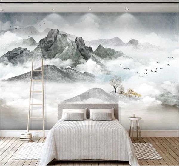 wallpapers xuesu chinese modern artistic conception ink landscape painting tv sofa bedroom wallpaper custom mural 8d waterproof wall cloth
wallpapers xuesu chinese modern artistic conception ink landscape painting tv sofa bedroom wallpaper custom mural 8d waterproof wall cloth