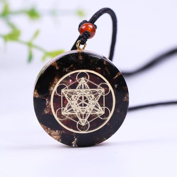 pendant necklaces orgone chakra healing garnet obsidian necklace emotional wound meditation yoga, Silver
pendant necklaces orgone chakra healing garnet obsidian necklace emotional wound meditation yoga, Silver