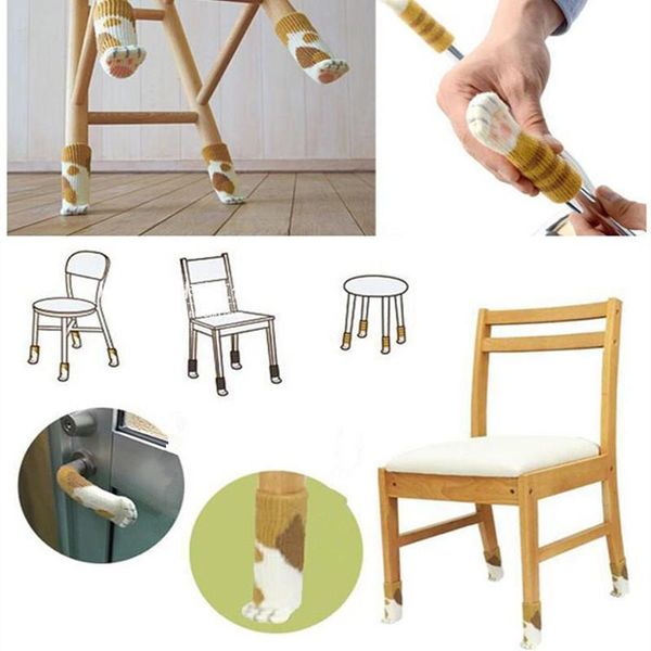 chair covers cat scratching 4pcs leg socks cloth floor protection knitting wool anti-slip table legs furniture feet sleeve cover
chair covers cat scratching 4pcs leg socks cloth floor protection knitting wool anti-slip table legs furniture feet sleeve cover