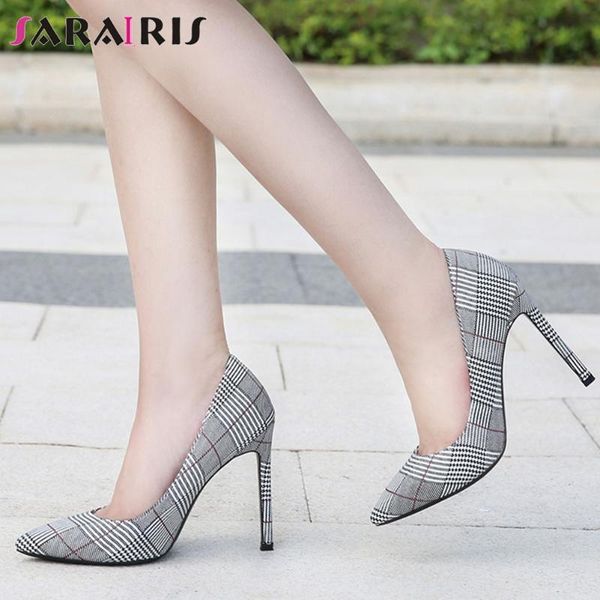 dress shoes sarairis 2021 pointed toe shallow pumps spring fashion plaid office women high thin heels woman, Black
dress shoes sarairis 2021 pointed toe shallow pumps spring fashion plaid office women high thin heels woman, Black