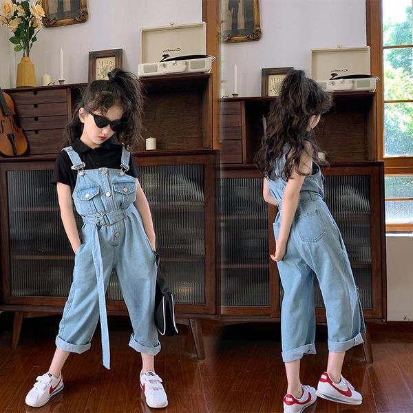 trousers summer girls clothes jeans cool one piece overall pant with blets baby kid children casual pants for 2-6y, Blue
trousers summer girls clothes jeans cool one piece overall pant with blets baby kid children casual pants for 2-6y, Blue