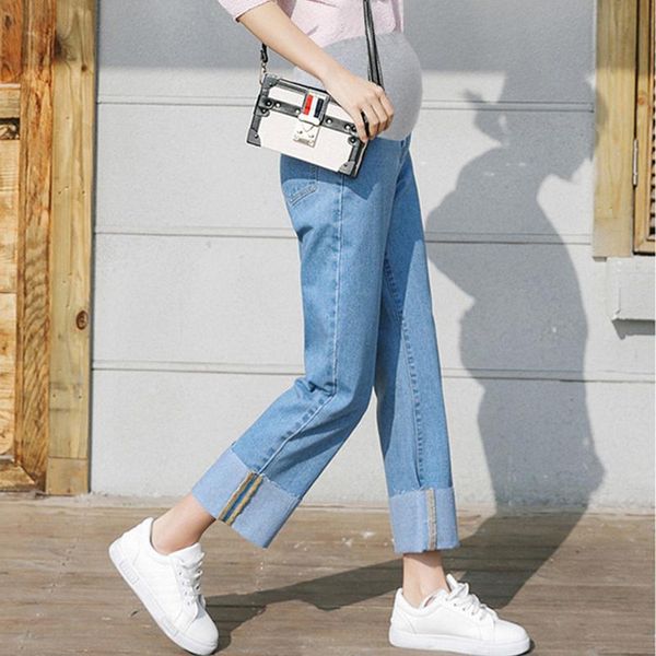 maternity jeans 2021 autumn outer wear thin leggings wide leg trousers loose belly lift pants pregnancy bottoms, White
maternity jeans 2021 autumn outer wear thin leggings wide leg trousers loose belly lift pants pregnancy bottoms, White