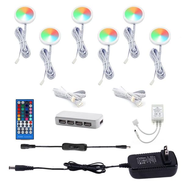 rgbw/rgbww led cabinet light 4/6 lamps under counter lamp with remote for kitchen wardrobe furniture lighting kit
rgbw/rgbww led cabinet light 4/6 lamps under counter lamp with remote for kitchen wardrobe furniture lighting kit