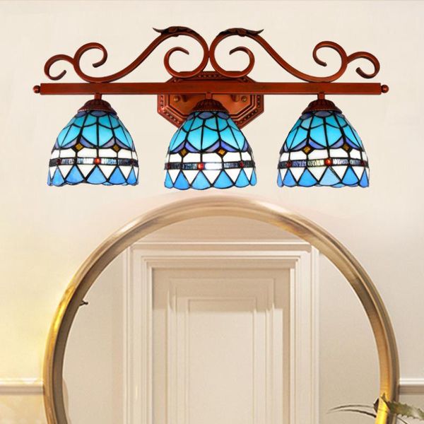 european mediterranean tiffany stained glass bathroom lens headlight corridor bar restaurant three wall lamp
european mediterranean tiffany stained glass bathroom lens headlight corridor bar restaurant three wall lamp