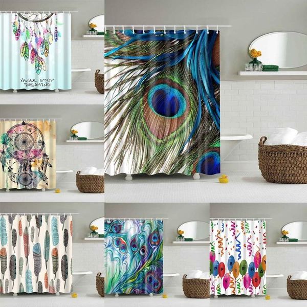 sea beach landscape feather printing bathroom curtain polyester shower waterproof bath curtains screen with hooks
sea beach landscape feather printing bathroom curtain polyester shower waterproof bath curtains screen with hooks