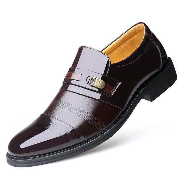 men's formal dress breathable shoes all-match wedding for men trend slip on fashion loafers pointy lazy, Black
men's formal dress breathable shoes all-match wedding for men trend slip on fashion loafers pointy lazy, Black