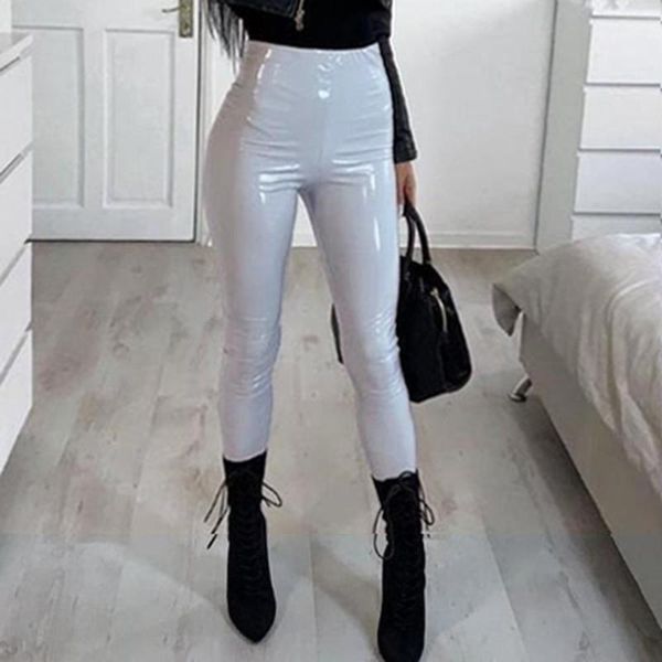 women's pants & capris women streetwear high-waist leather plus size fashion solid color pencil skinny faux leggings trousers for femal, Black;white
women's pants & capris women streetwear high-waist leather plus size fashion solid color pencil skinny faux leggings trousers for femal, Black;white
