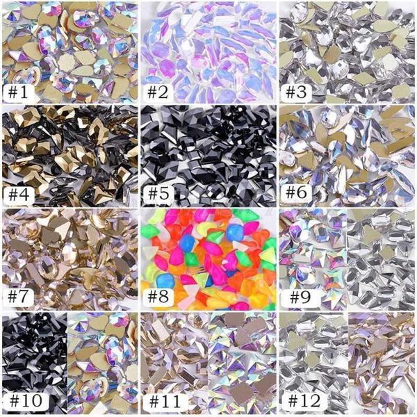 mixed 100pcs crystal ab nail art rhinestones strass shiny glass stones drop 1, Silver;gold
mixed 100pcs crystal ab nail art rhinestones strass shiny glass stones drop 1, Silver;gold