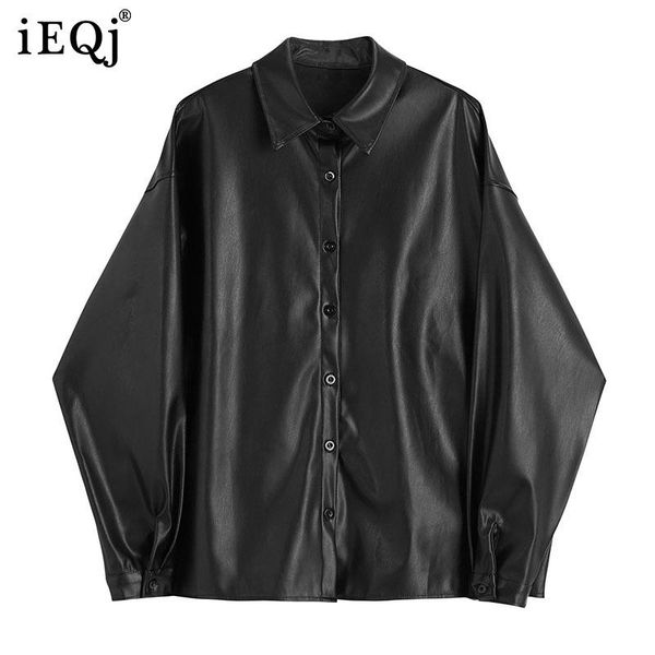 women's jackets ieqj loose black casual biker mid-length leather jacket lapel long sleeve women coat fashion tide spring autumn 2021 3f, Black;brown
women's jackets ieqj loose black casual biker mid-length leather jacket lapel long sleeve women coat fashion tide spring autumn 2021 3f, Black;brown