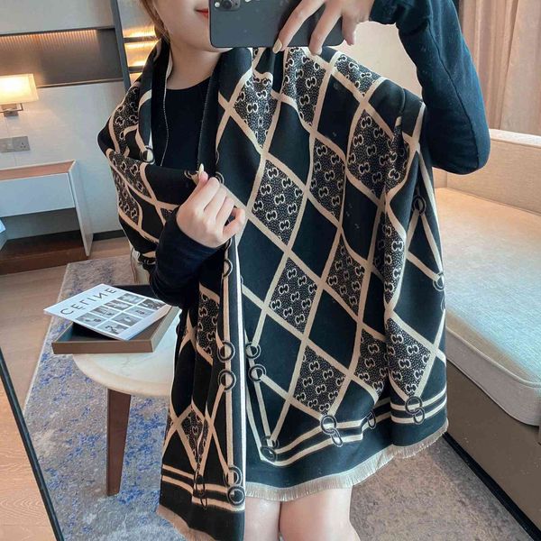 70% off design scarf scarf women's autumn travel decoration shawl thickened and lengthened warm air conditioning geometric jacquard bib, Blue;gray
70% off design scarf scarf women's autumn travel decoration shawl thickened and lengthened warm air conditioning geometric jacquard bib, Blue;gray