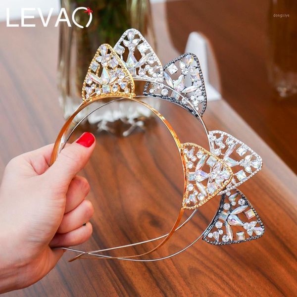 levao women cute cat ear hairbands rhinestone cat's hair hoop headband metal hollow bezel accessories1
levao women cute cat ear hairbands rhinestone cat's hair hoop headband metal hollow bezel accessories1
