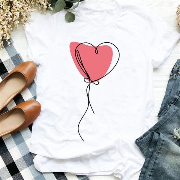 men lady balloon love heart mens valentine cute 90s style print shirt tee for clothes female graphic, White;black
men lady balloon love heart mens valentine cute 90s style print shirt tee for clothes female graphic, White;black