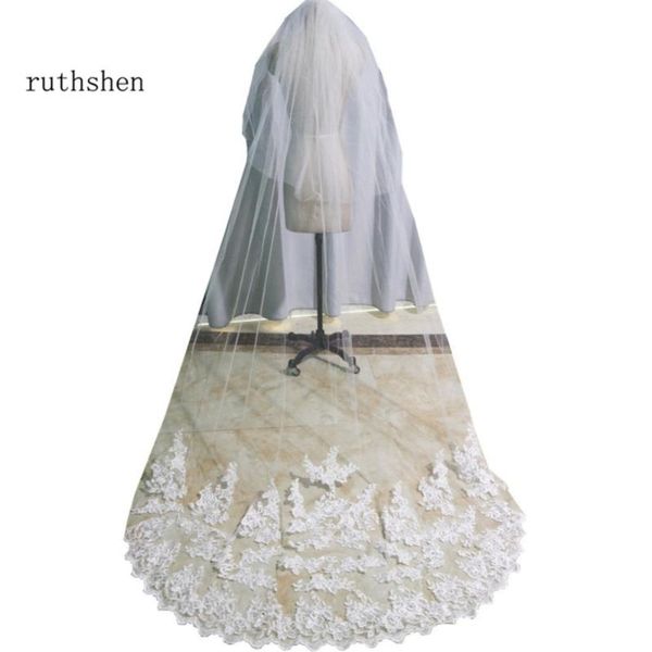 bridal veils ruthshen cathedral blusher wedding 2 tiers lace long with comb white / ivory veil, Black
bridal veils ruthshen cathedral blusher wedding 2 tiers lace long with comb white / ivory veil, Black