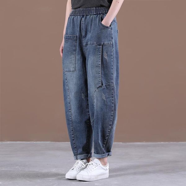 women's jeans high waist womens spring and autumn female loose stretch warm big pockets blue denim trousers plus size
women's jeans high waist womens spring and autumn female loose stretch warm big pockets blue denim trousers plus size