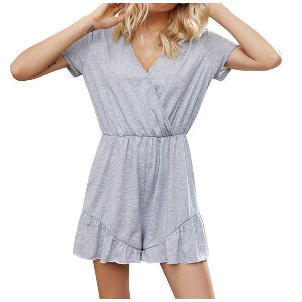 women's jumpsuits & rompers plus size women solid white jumpsuit summer short sleeve overalls v neck casual drawstring playsuit, Black;white
women's jumpsuits & rompers plus size women solid white jumpsuit summer short sleeve overalls v neck casual drawstring playsuit, Black;white