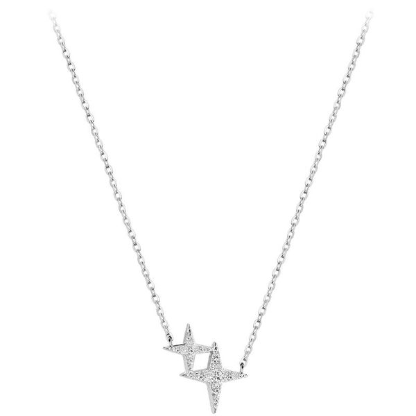 pendant necklaces ramos glittering cubic zircon cross star necklace 925 clavicle chain charm for women jewelry, Silver
pendant necklaces ramos glittering cubic zircon cross star necklace 925 clavicle chain charm for women jewelry, Silver