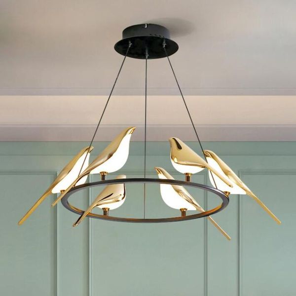 italian designer bird lamp led chandelier lighting postmodern 6 lights creative living dining room kitchen hanging light fixture pendant lam
italian designer bird lamp led chandelier lighting postmodern 6 lights creative living dining room kitchen hanging light fixture pendant lam