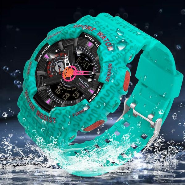 men's military watch waterproof fashion dual display quartz g style shockproof relogios masculino 3015 wristwatches, Slivery;brown
men's military watch waterproof fashion dual display quartz g style shockproof relogios masculino 3015 wristwatches, Slivery;brown