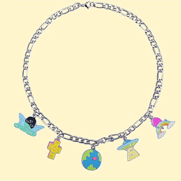 pendant necklaces fashion creative metal cross earth angel planet flying saucer charms for men women party jewelry hip hop, Silver
pendant necklaces fashion creative metal cross earth angel planet flying saucer charms for men women party jewelry hip hop, Silver