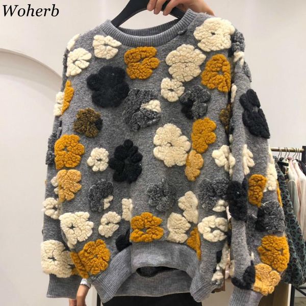 woherb korean fashion sweatshirt women embroidery floral all-match coat o-neck casual thicked pullovers hoodies female women's & sweat, Black 
woherb korean fashion sweatshirt women embroidery floral all-match coat o-neck casual thicked pullovers hoodies female women's & sweat, Black