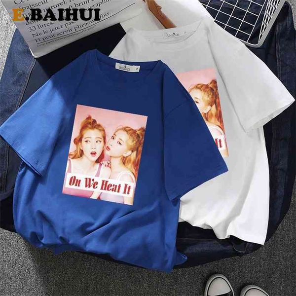 t shirt women men love print white t-shirt harajuku girls t loose tee femme summer tshirt l0329 210522 
t shirt women men love print white t-shirt harajuku girls t loose tee femme summer tshirt l0329 210522