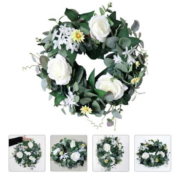 decorative flowers & wreaths 1pc simulation rose door wreath home wedding (assorted color)
decorative flowers & wreaths 1pc simulation rose door wreath home wedding (assorted color)