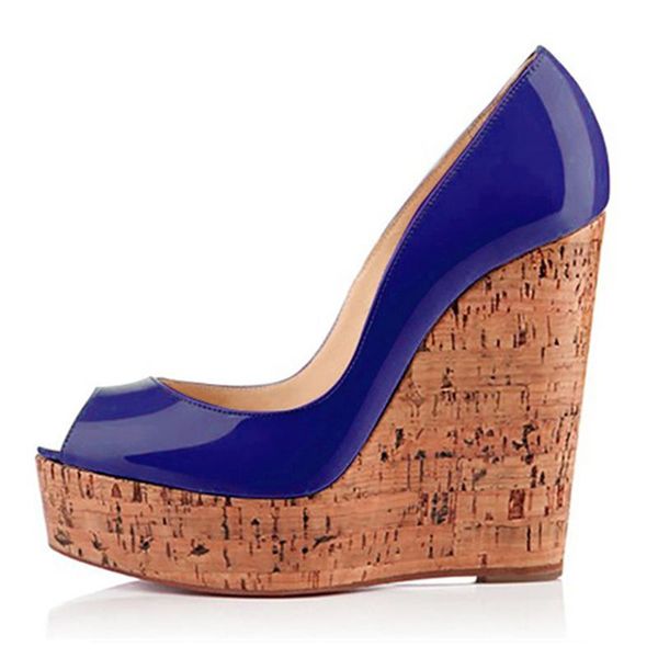 shoes,elegant fashion women's shoes , pu patent leather, about 14 cm wedges shoes, peep toe pumps. shoes. dress, Black
shoes,elegant fashion women's shoes , pu patent leather, about 14 cm wedges shoes, peep toe pumps. shoes. dress, Black