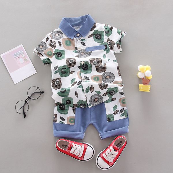 summer boy sets kids cotton casual short-sleeved clothes lapel shirt + pants 2piece boys clothing, White
summer boy sets kids cotton casual short-sleeved clothes lapel shirt + pants 2piece boys clothing, White