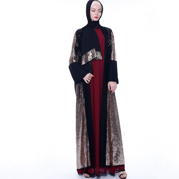 ramadan eid mubarak sequin abaya kimono cardigan turkey hijab muslim dress abayas for women dubai kaftan caftan islamic clothing, Red
ramadan eid mubarak sequin abaya kimono cardigan turkey hijab muslim dress abayas for women dubai kaftan caftan islamic clothing, Red