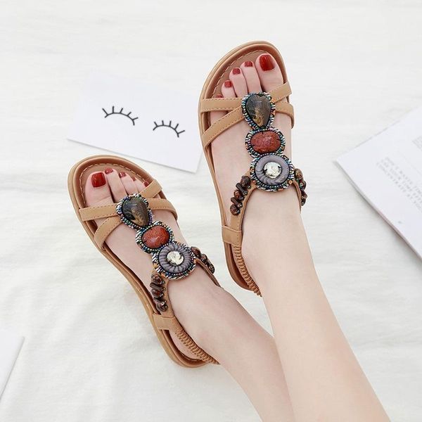 women sandals 2021 summer flat shoes beach wear casual sandalias de verano para mujer sapatos feminino bohemia style, Black
women sandals 2021 summer flat shoes beach wear casual sandalias de verano para mujer sapatos feminino bohemia style, Black