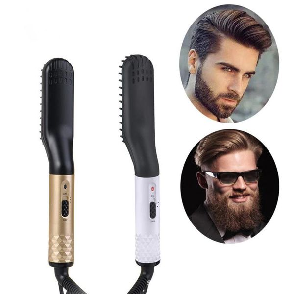 multifunctional hair straightening irons beard grooming kit boy men beard straightener styling multifunctional hair comb brush, Silver
multifunctional hair straightening irons beard grooming kit boy men beard straightener styling multifunctional hair comb brush, Silver