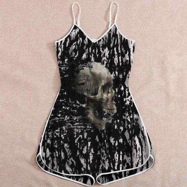 women's hoodies & sweatshirts 2021 autumn and winter halloween pumpkin skull print pajama jumpsuit, Black
women's hoodies & sweatshirts 2021 autumn and winter halloween pumpkin skull print pajama jumpsuit, Black