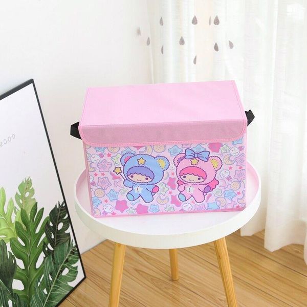 cosmetic bags & cases cute cartoon makeup bag twin stars storage box with lid non-woven home finishing underwear1
cosmetic bags & cases cute cartoon makeup bag twin stars storage box with lid non-woven home finishing underwear1