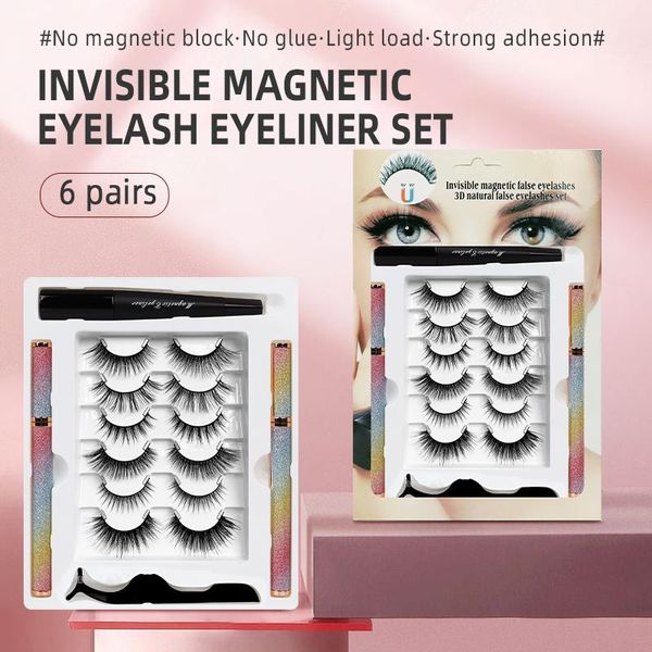 false eyelashes 6 pairs magnetic eyelash magnet eyeliner natural look fake eye makeup kit bulk mm reusable beauty lash extension
false eyelashes 6 pairs magnetic eyelash magnet eyeliner natural look fake eye makeup kit bulk mm reusable beauty lash extension