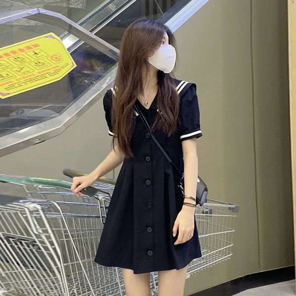casual dresses college dress women's summer french first love design sense of small waist closing temperament short skirt abcr, Black;gray
casual dresses college dress women's summer french first love design sense of small waist closing temperament short skirt abcr, Black;gray