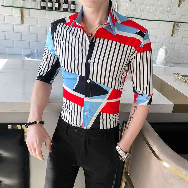 t shirts mode 2021 spring summer half manly shirt sleeve streetwear all game thin fit striped casual male blouse 3xl zdbk, White;black
t shirts mode 2021 spring summer half manly shirt sleeve streetwear all game thin fit striped casual male blouse 3xl zdbk, White;black