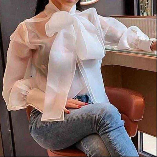 see through sheer mesh dot womens blouses puff long sleeve color organza loose chiffon, White
see through sheer mesh dot womens blouses puff long sleeve color organza loose chiffon, White