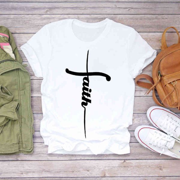 women's t-shirt women t-shirts faith letter printing summer autumn clothing girl 90s print lady womens graphic t shirt female, White
women's t-shirt women t-shirts faith letter printing summer autumn clothing girl 90s print lady womens graphic t shirt female, White
