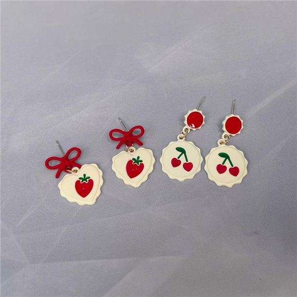 dangle & chandelier shangzhihua korean fund is delicate girl lovely fruit design bowknot spray paint earring woman fashion jewelry party gif, Silver
dangle & chandelier shangzhihua korean fund is delicate girl lovely fruit design bowknot spray paint earring woman fashion jewelry party gif, Silver