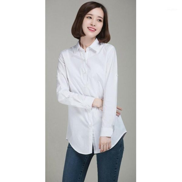 brand women fashion long sleeve office lady cotton blouse shirt female formal ladies outfits women's blouses & shirts, White
brand women fashion long sleeve office lady cotton blouse shirt female formal ladies outfits women's blouses & shirts, White