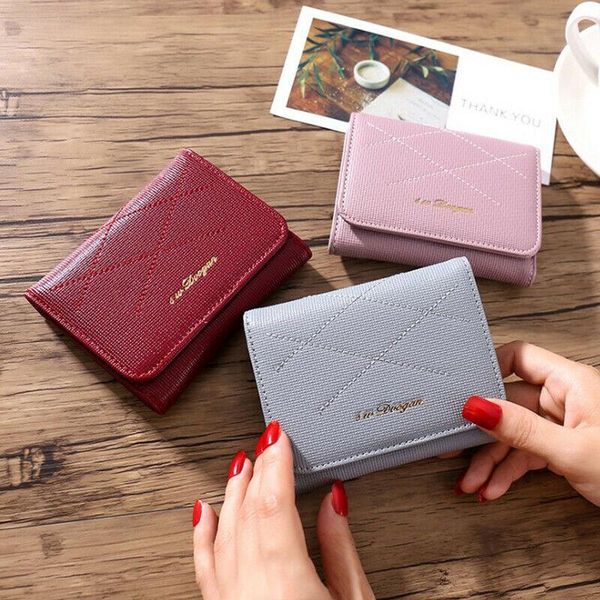 wallets womens pu leather small mini wallet card holder zip short coin purse clutch /by, Red;black
wallets womens pu leather small mini wallet card holder zip short coin purse clutch /by, Red;black