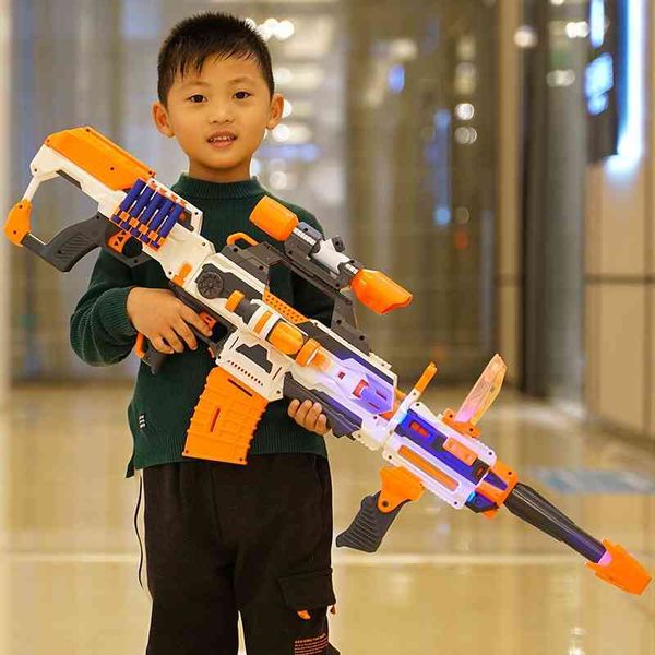children's toy soft bullet electric continuous firing 98k sniper simulation awm boy m416 machine gun uzi pistol
children's toy soft bullet electric continuous firing 98k sniper simulation awm boy m416 machine gun uzi pistol
